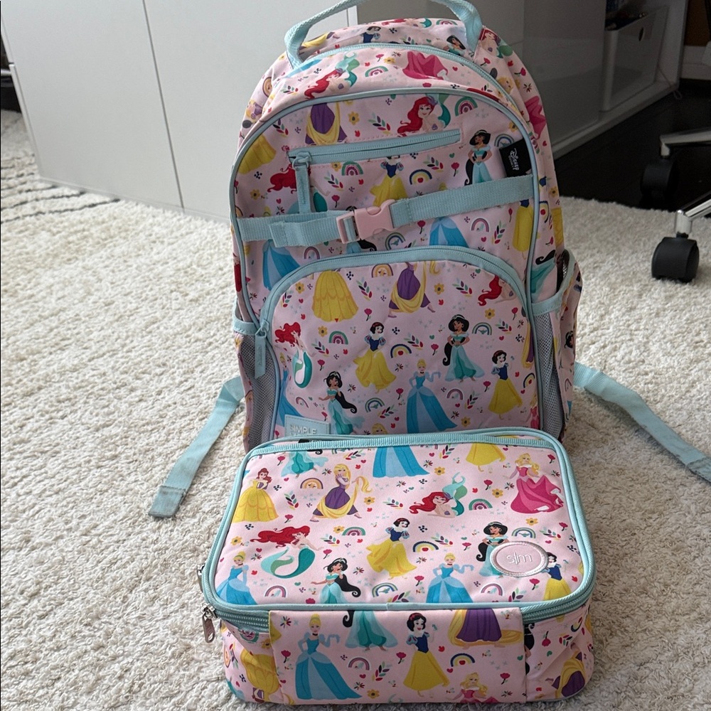Disney Princess Backpack & Lunchbox Set